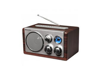 Roadstar Retro radio sa drvenim kućištem USB/SD HRA1345