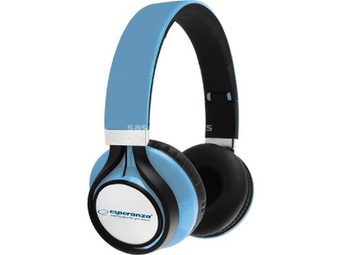 Esperanza Audio slušalice Freestyle Blue EH159B