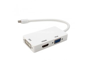 Adapter kabl za Apple mini DP muški na HDMI/VGA/DVI ženski c