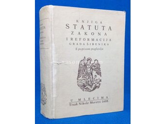 Knjiga statuta zakona i reformacija grada Šibenika
