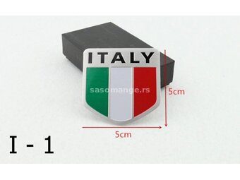 Italy aluminijumski stiker plocica I1