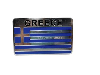 Greece Grcka aluminijumski stiker broj G2