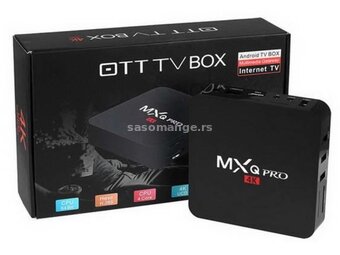MXQ PRO TV Box Smart android - 4K Ultra-HD
