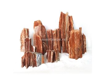 Red wood stone dekorativni kamen