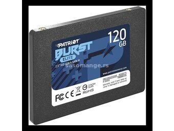 Hard disk SSD 2.5 SATA3 6Gb/s 120GB Patriot Burst 450/320MBs