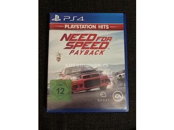 Need For Speed Payback- igra za ps4