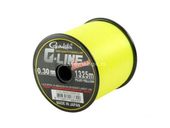 Najlon Gamakatsu G-Line 0.30mm 1325m/ 0.35mm 920m, Žuti