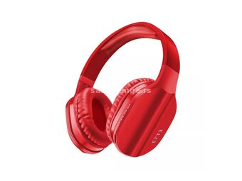 Slušalice bluetooth velike Ette 608 - crvena