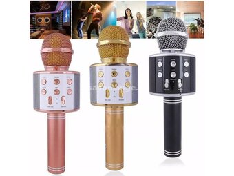 Karaoke bezicni mikrofon sa bluetooth zvucnikom