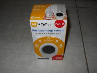 HiKAM S6 HD WLAN IP Kamera+App