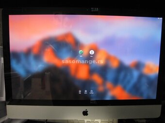3.APPLE iMac A1312 Intel Core i5,display 27"