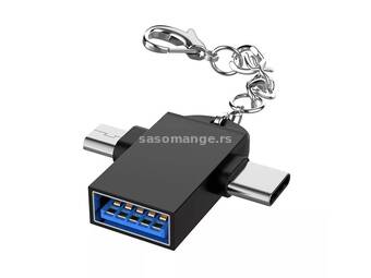 Adapter USB na Mikro USB i C port