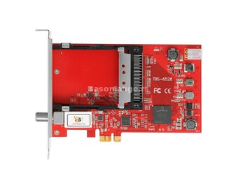 TBS6528 PCI-e Card, DVB-S2/S, DVB-T2/T, DVB-C2/C, DVB-S2X