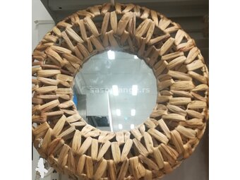 Okruglo Ogledalo od bambusa