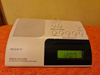 SONY ICF-C203L - kvalitetni stoni radio budilnik na struju
