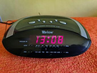 TEVION - nemački radio sat-budilnik na struju