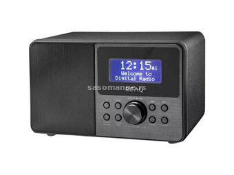 PAEQ PDR-160BT-B1 - FM radio, Aux IN, USB, DAB+, Bluetooth