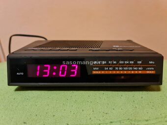 ELECTRONIC - stoni radio sat - budilnik na struju