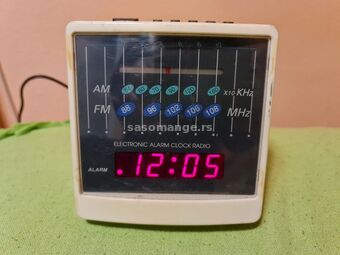 Stoni radio sat - budilnik na struju