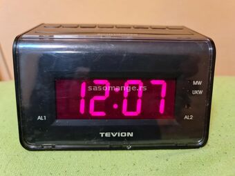 TEVION RW-211 - radio sat - budilnik na struju