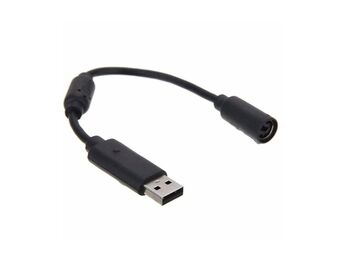 Xbox 360 USB breakaway kabl Black za zicni kontroler - NOVO!