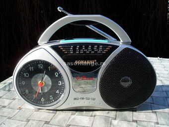 SONASHI CR-87 - radio sa quartznim satom-budilnikom