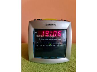 PANASOUND - radio budilnik na struju