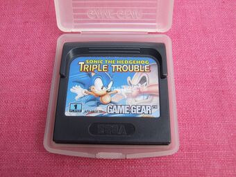 Sega Game Gear igra Sonic The Hedgehog Triple Trouble+GARANC