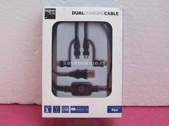 Dual Charging Cable za PS4+GARANCIJA-NOVO