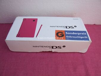 Nintendo DSi ORIGINAL kutija za Pink konzolu