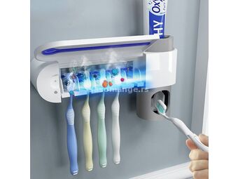 Držač za četkice za zube sa UV sterilizatorom
