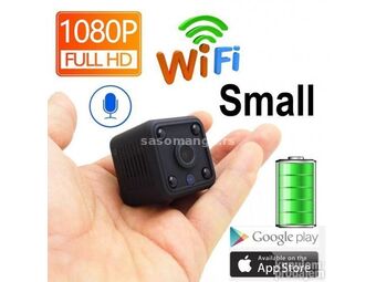 Mini IP kamera WiFi kamera 1080P na baterijom