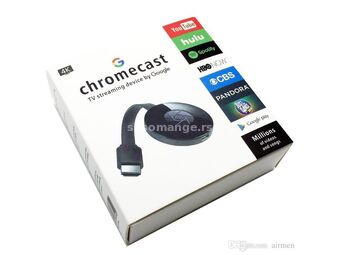 Google Chromecast 1080P HD 2.4G HDMI TV - ŠOK CENA 1.999,00