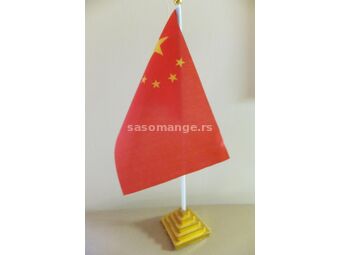 Zastava Narodne Republike Kine - stona -20x14 cm