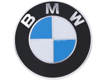 Značka prednje haube automobila BMW 2komada R-82mm