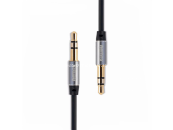 Audio kabl REMAX RM-L100 Aux 3.5mm crni 1m