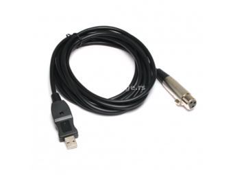 Kabl USB na XLR mikrofonski audio kabl JWD-AU22 3M