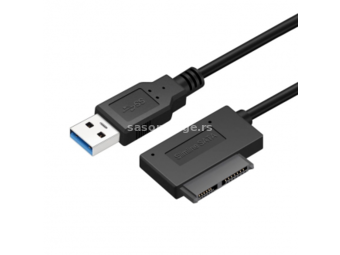 Adapter USB 3.0 na SATA 7+6 13pin za laptop opticki uredjaj