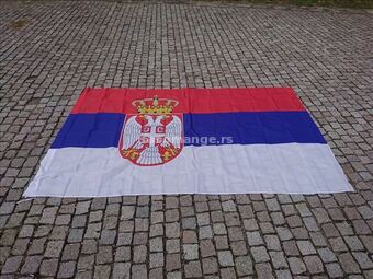 Zastava Srbije - 250x150cm - Velika