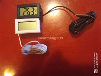 Termometar za akvarijume sa sondom 2 met+baterije