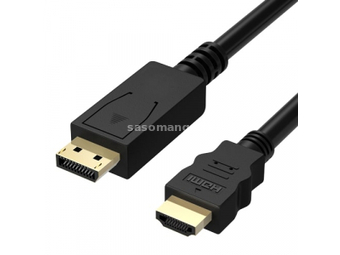 Red R357 kabl Display Port (muški) na HDMI (muški) 1.8m crni