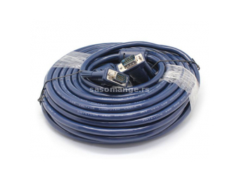 3G (62877) kabl VGA (muški) na VGA (muški) 15m plavi