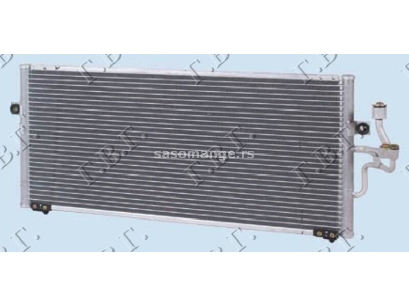 HLADNJAK KLIME 1.3cc 12V/1.6/1.8cc 16V (61x31) MITSUBISHI COLT (CJ1) 96-99