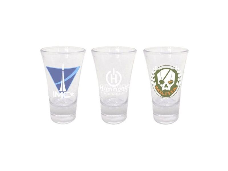 GAYA Case Titanfall Shotglasses Set of 3