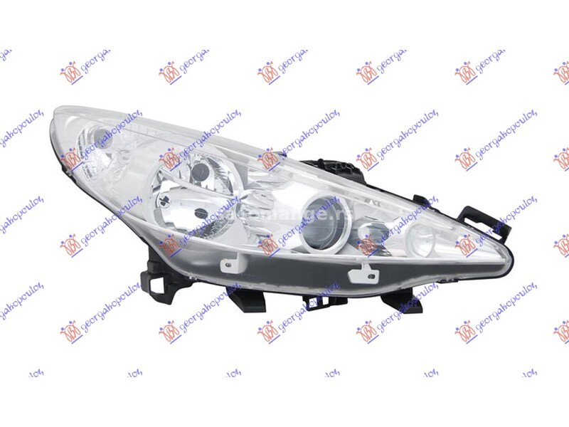 FAR SA PROJEKTOROM (H7/H7/H1) (VALEO) PEUGEOT 207 06-14