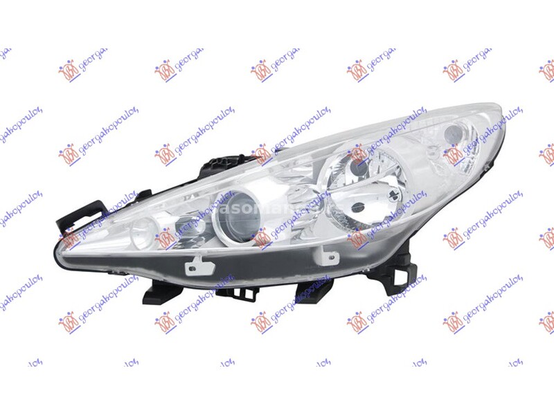 FAR SA PROJEKTOROM (H7/H7/H1) (VALEO) PEUGEOT 207 06-14