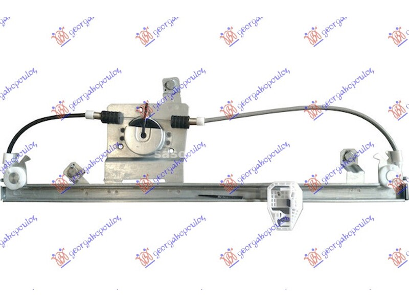 PODIZAC PREDNJEG PROZORA ELEKTRICNI (BEZ MOTORA) RENAULT MODUS 05-08