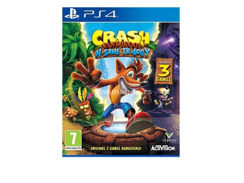 ACTIVISION BLIZZARD PS4 Crash Bandicoot N. Sane Trilogy 2.0
