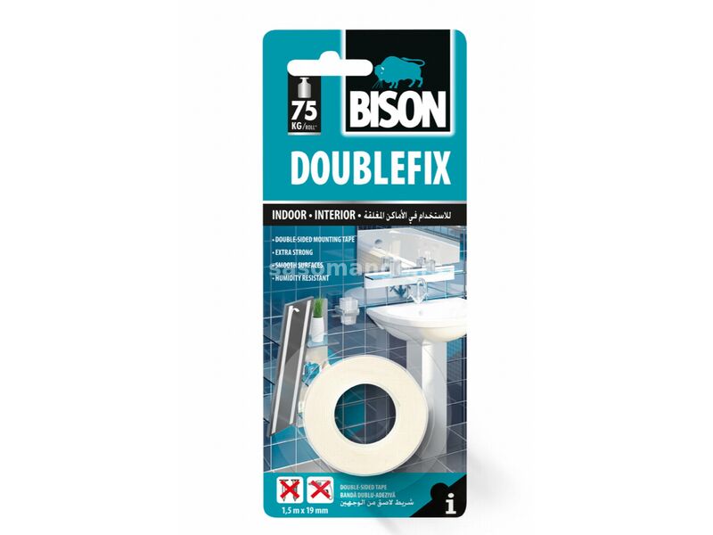 BISON Double Fix 1.5 m X 19 mm 037219