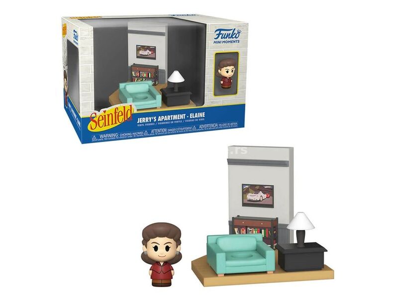 FUNKO Seinfeld POP! Vinyl Mini Moments - Elaine w/Chase